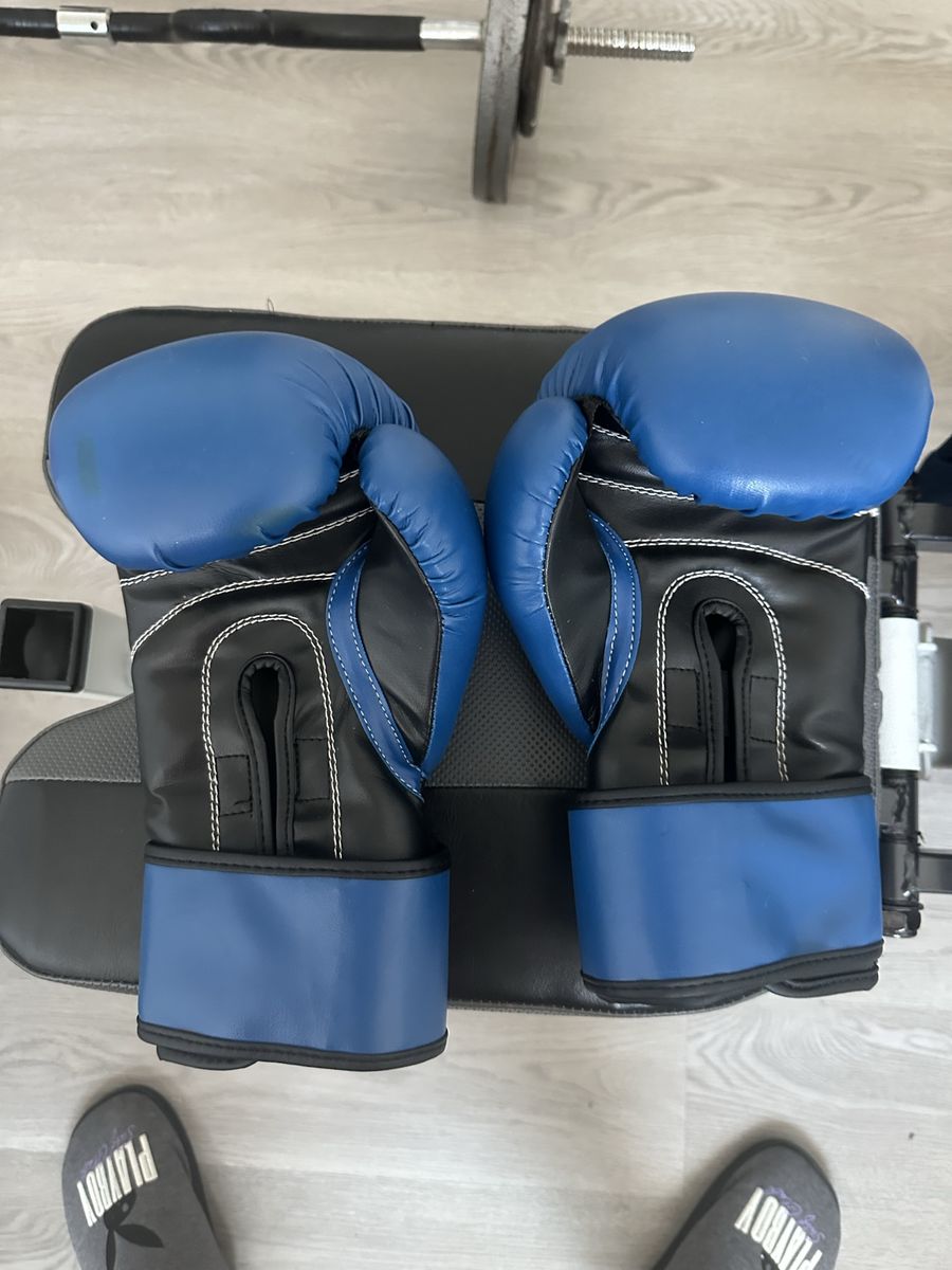 Everlast 12oz Blue Boxing Gloves - Used