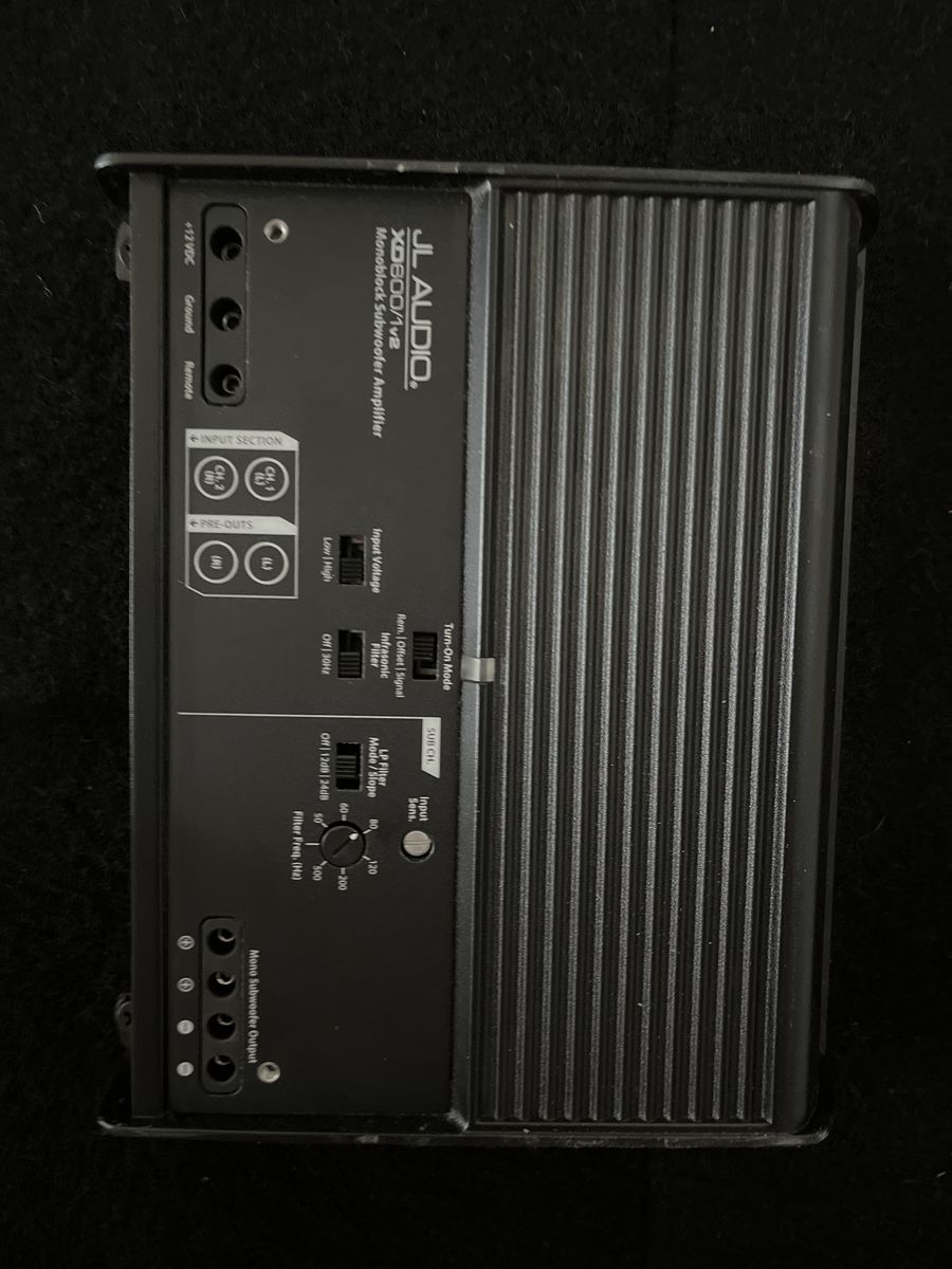 JL Audio XD 600/1 V2 Amplifier For A Car Or Truck