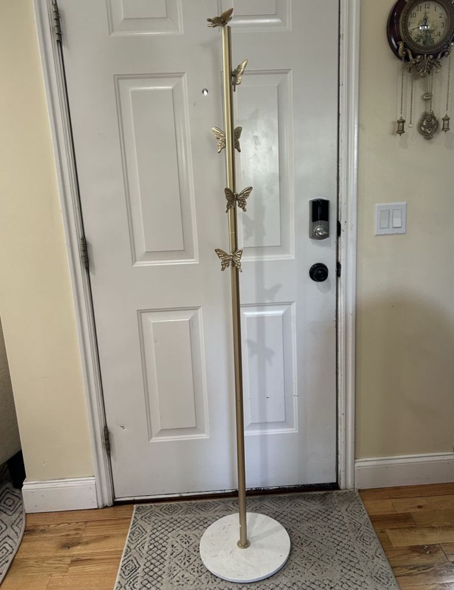 Butterfly coat rack
