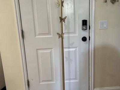 Butterfly coat rack