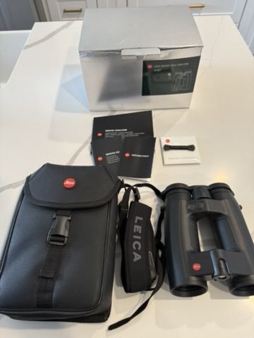 Leica Geovid 3200.COM 10x42 Rangefinding Binoculars – Near-Mint, Used Only 5 Times – Full Original Box – Tooele