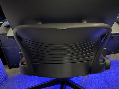 Steelcase Leap V2 Desk Chair in Buzz2 Pumpkin Orange Fabric