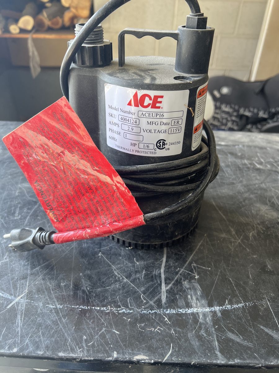 Ace Sump Pump