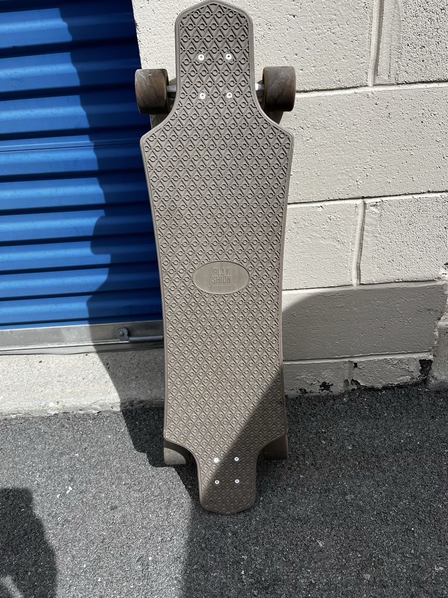Playshion 39-inch drop-through longboard