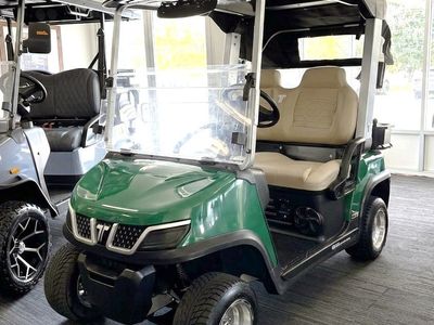 Beautiful New 2025 Forest Green Lithium Evolution-EV Tara Spirit Air Golf Cart