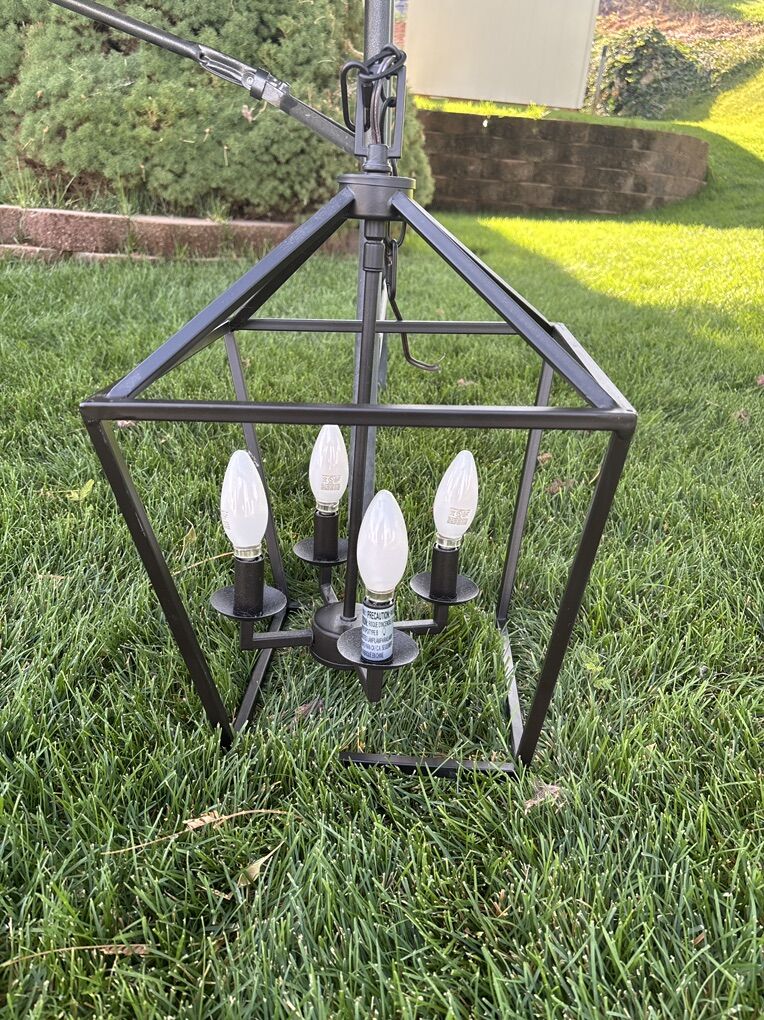 Black Chic Light Fixture