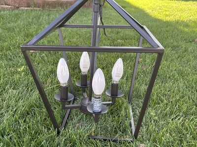 Black Chic Light Fixture