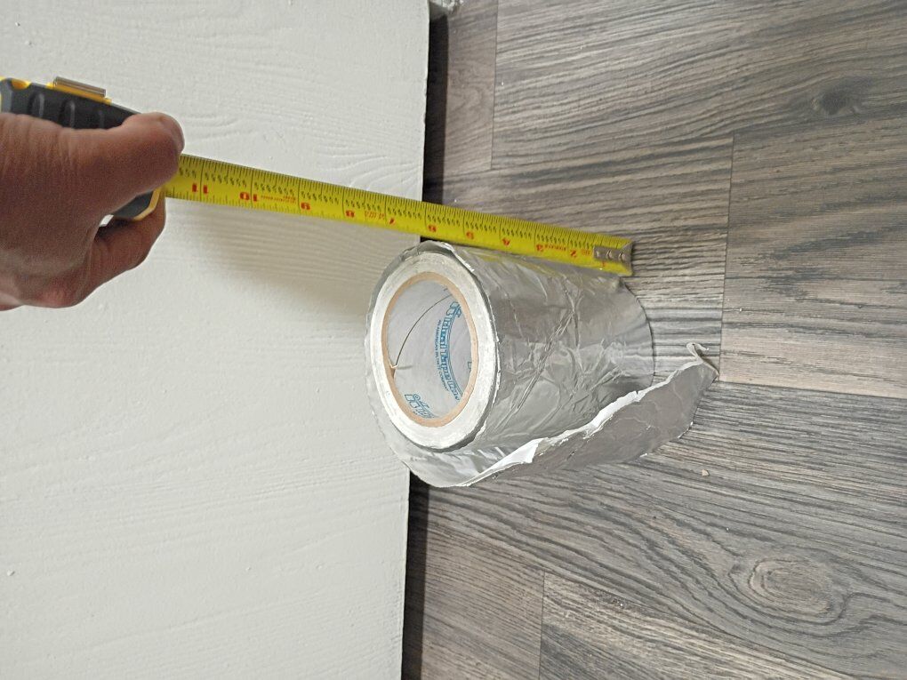 6" aluminum foil tape (HVAC)