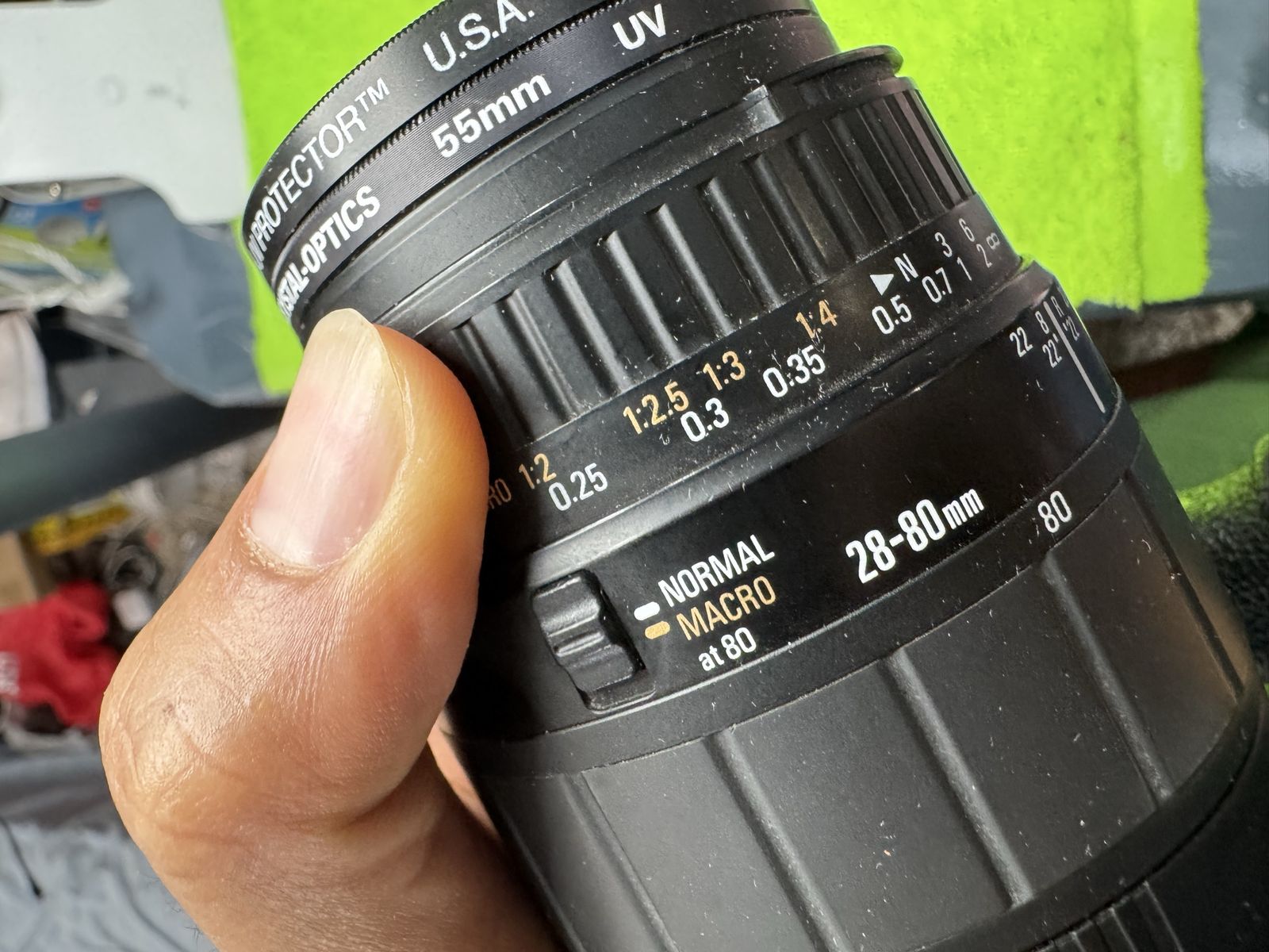 Canon 6d , sigma 28-80mm macro