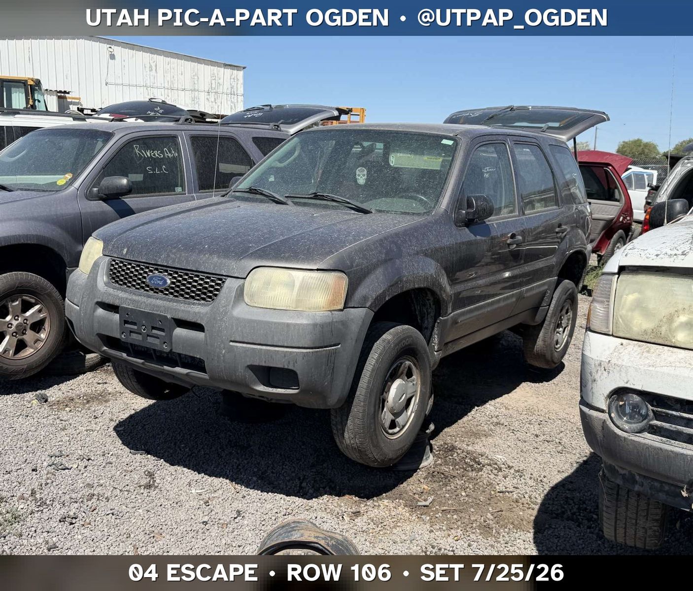 New Arrival - 2004 Ford Escape Parts - UTPAP Ogden