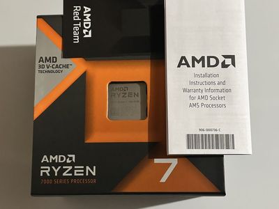 Ryzen 7 7800X3D – Great Condition