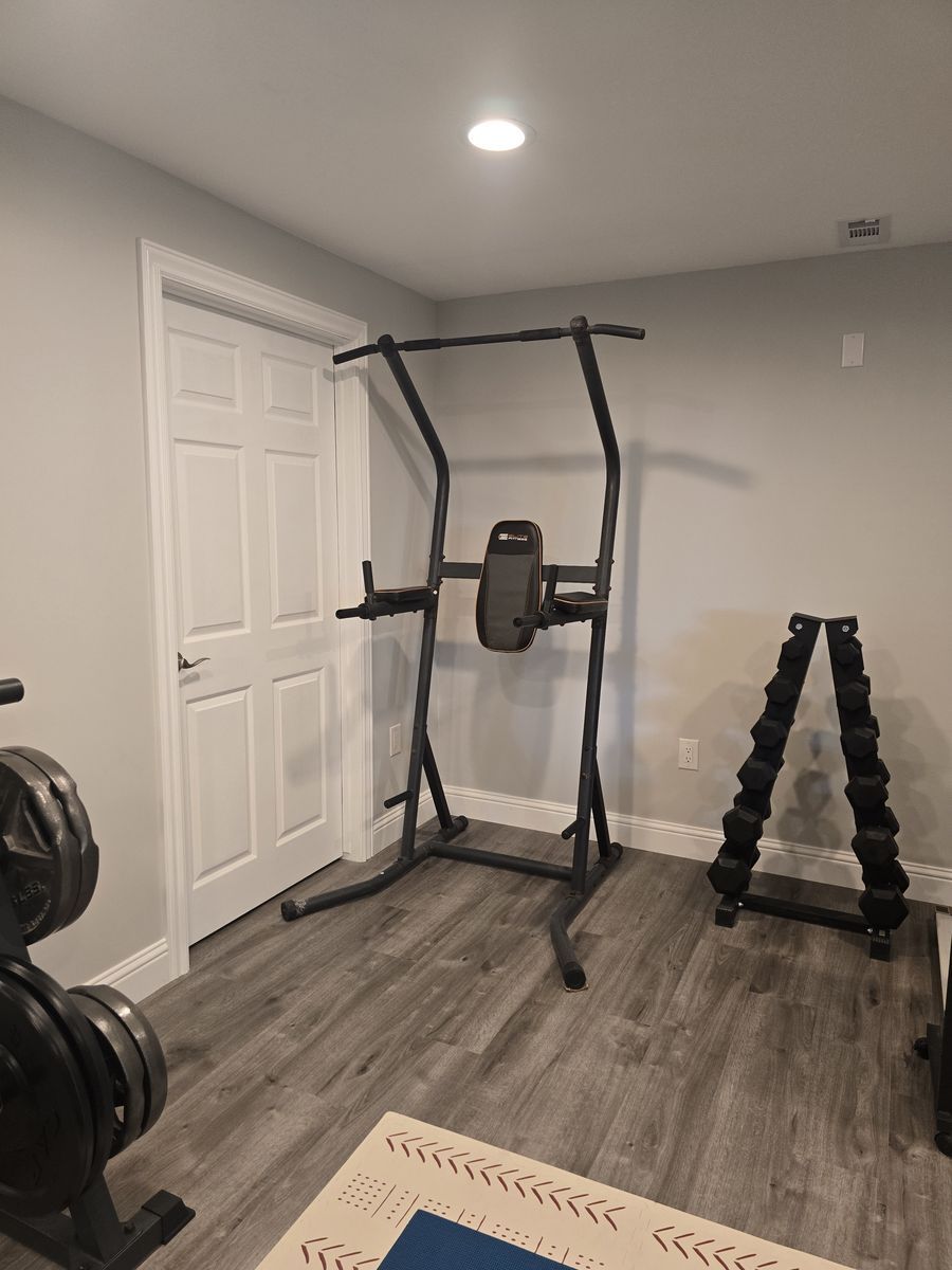 Pull-up bar and tricep dip