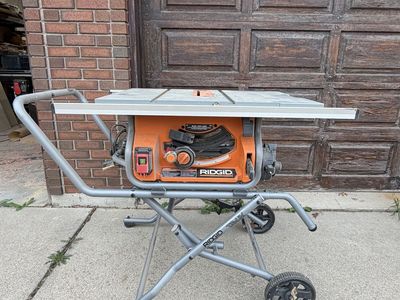 Ridgid Job Site Tablesaw