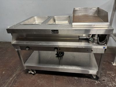 Commercial Randell Steam Table With Grill