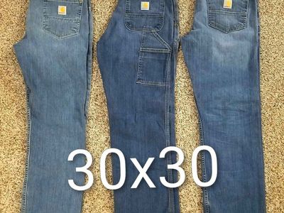 Men's Carhartt 30x30 - $35 ea Cash