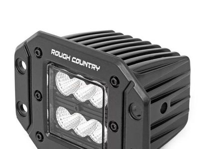 Rough Country 2in Black Series Spot Flush Mount LED Light Pod 70803BL new in box