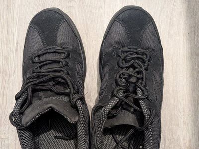 Brahma Men's Black Work Shoes Size 11 Slip Resistant Safety Toe