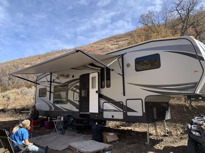 2019 Attitude 28SAG Toy Hauler Travel Trailer - Great Condition
