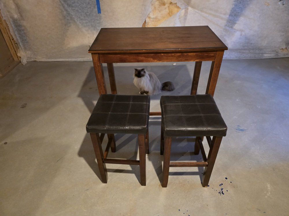 Table and chairs