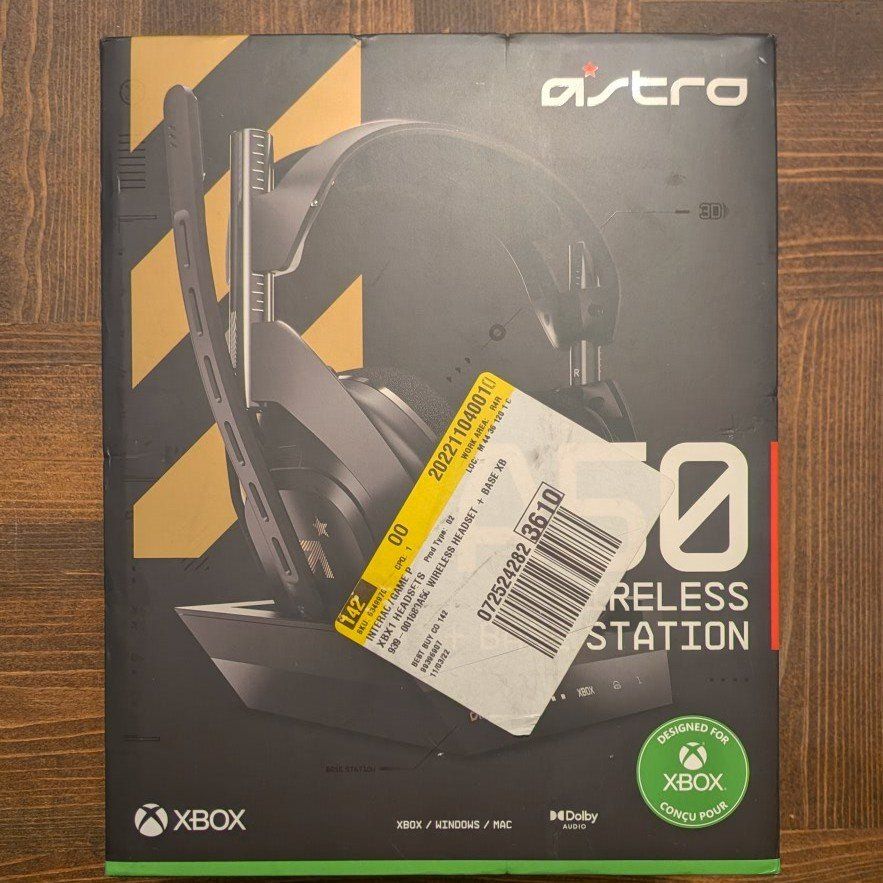 Astro A50 Ear-Pad Headset - Black (939001680)