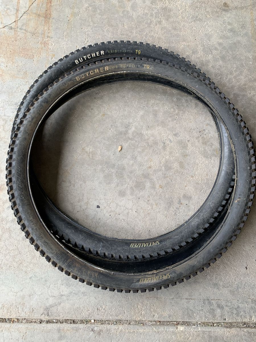 Pair of 29" Specialized Butcher Grid Gravity T9 Tires 29 x 2.6 & 2.3