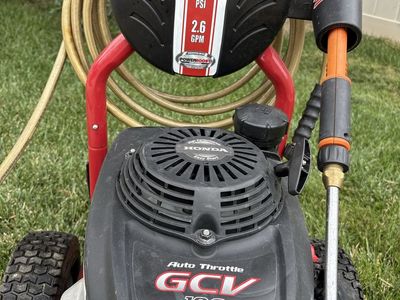 Simpson l Pressure Washer 3100 PSI 2.6 GPM with Honda GCV190 Engine with Auto Throttle