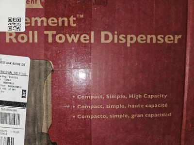 San Jamar Element Roll Towel Dispenser - Compact, High Capacity
