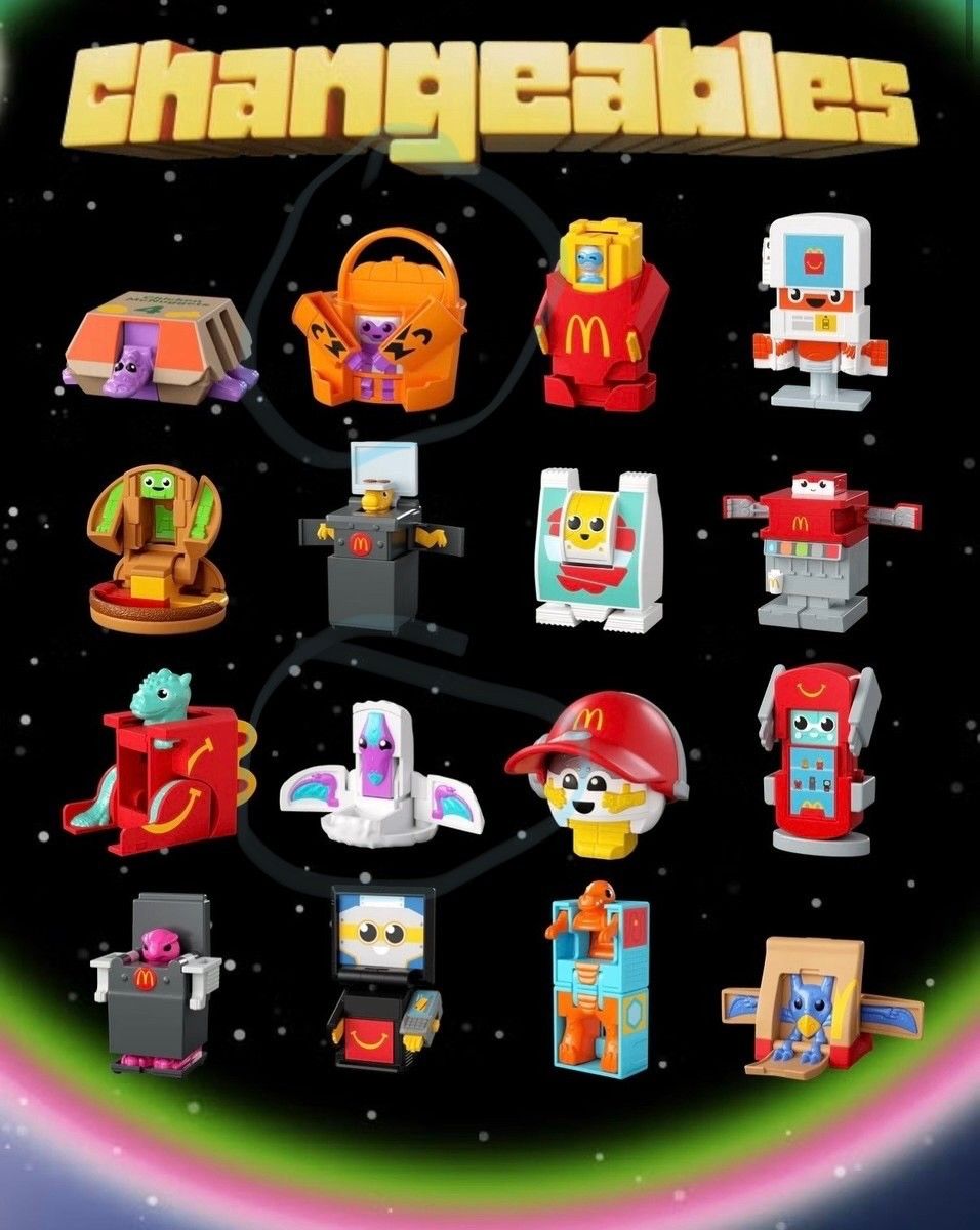 McDonald’s changeables toys