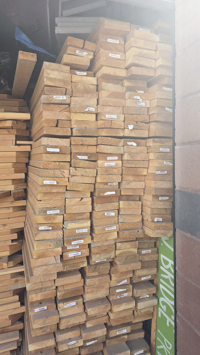 2x6 Lumber Lot — 225+ Boards | 12ft Used Set Lumber | Springville