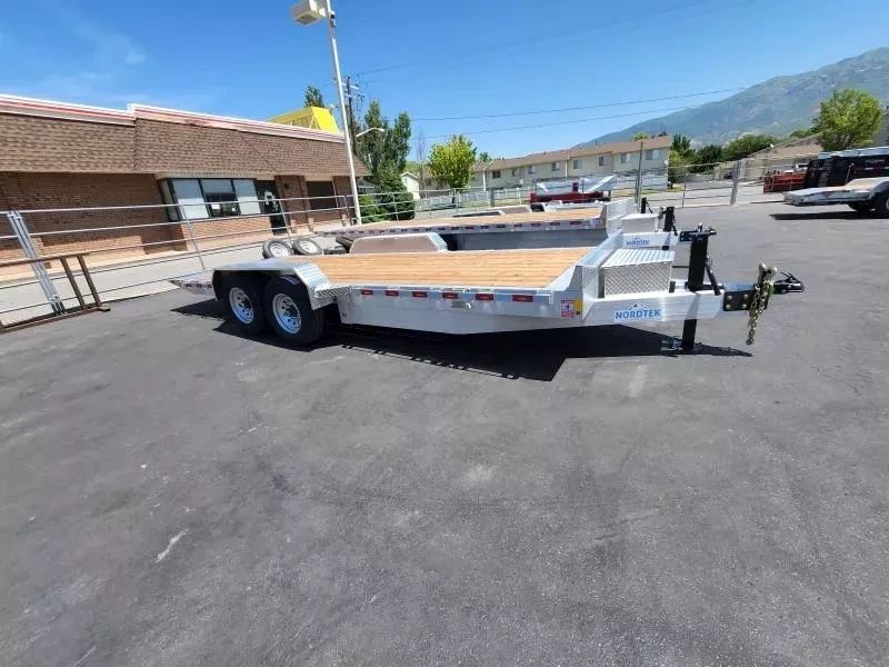2026 Nordtek Trailers Aluminum 20' Tilt Deck Equip