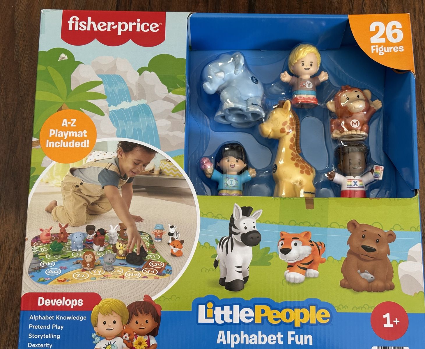 NEW Fisher Price Alphabet Fun Playmat