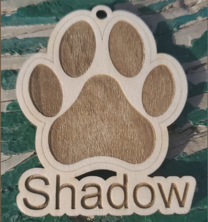 Custom Paw Print