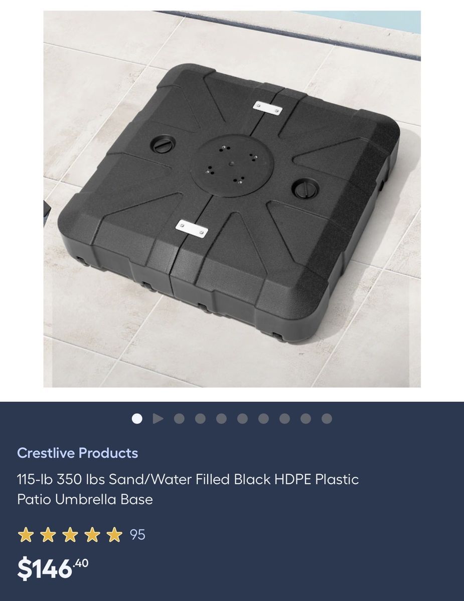 Patio umbrella base