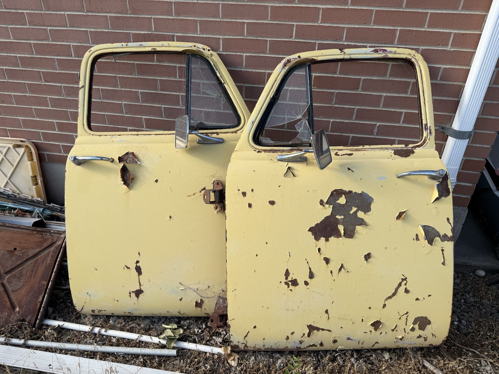 1954 Chevy Truck Doors asking $350 OBO