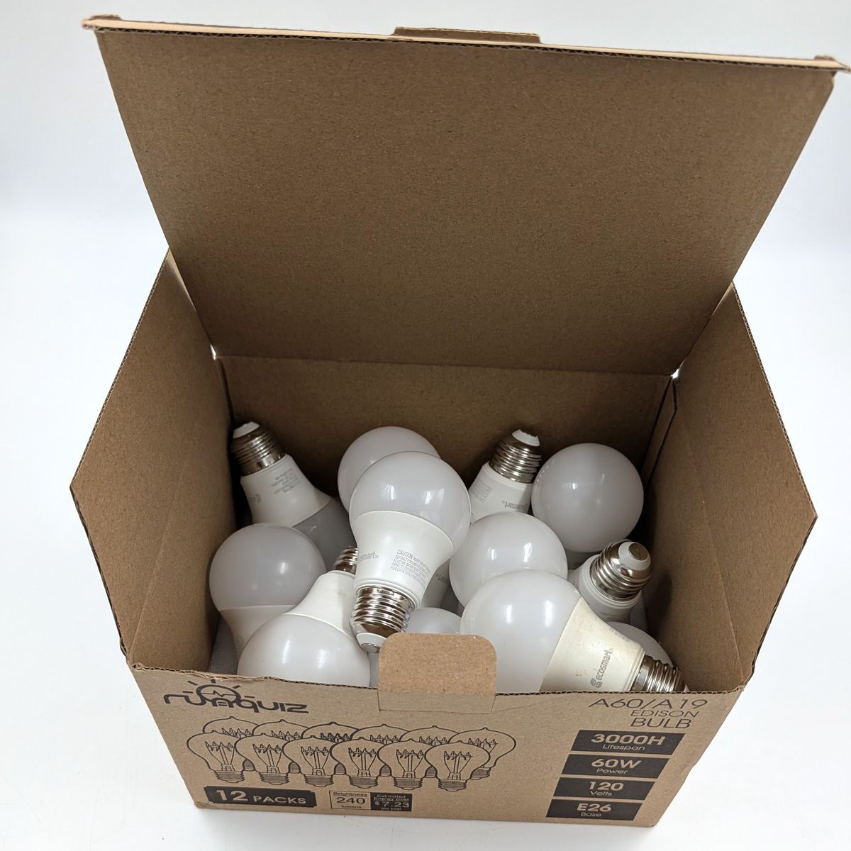 Ecosmart LED 60 Watt Light Bulbs 13 Pack