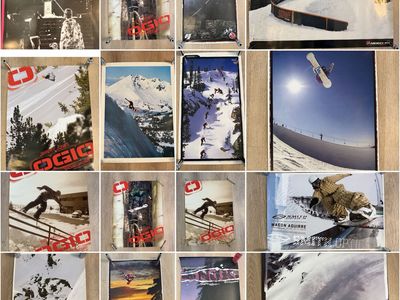 Vintage 90s Snowboarding Posters
