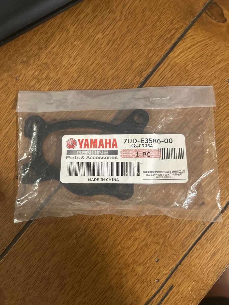 Genuine Yamaha 7UD-E3586-00 Parts & Accessories K240905A - Made in China, New Condition