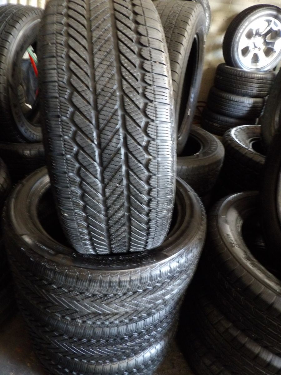 235/45R18 BRIDGESTONE WEATHERPEAK SET OF USED TIRES