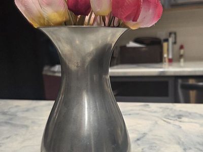 Vintage Royal Holland Pewter Bud Vase - Mid-Century Modern