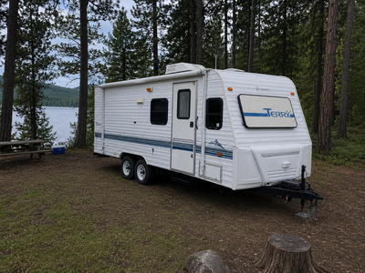 Travel, trailer, terry L series camping trailer