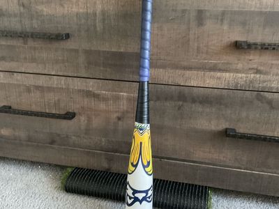 Savannah Bananas Baseball Bat Yellow and Blue
