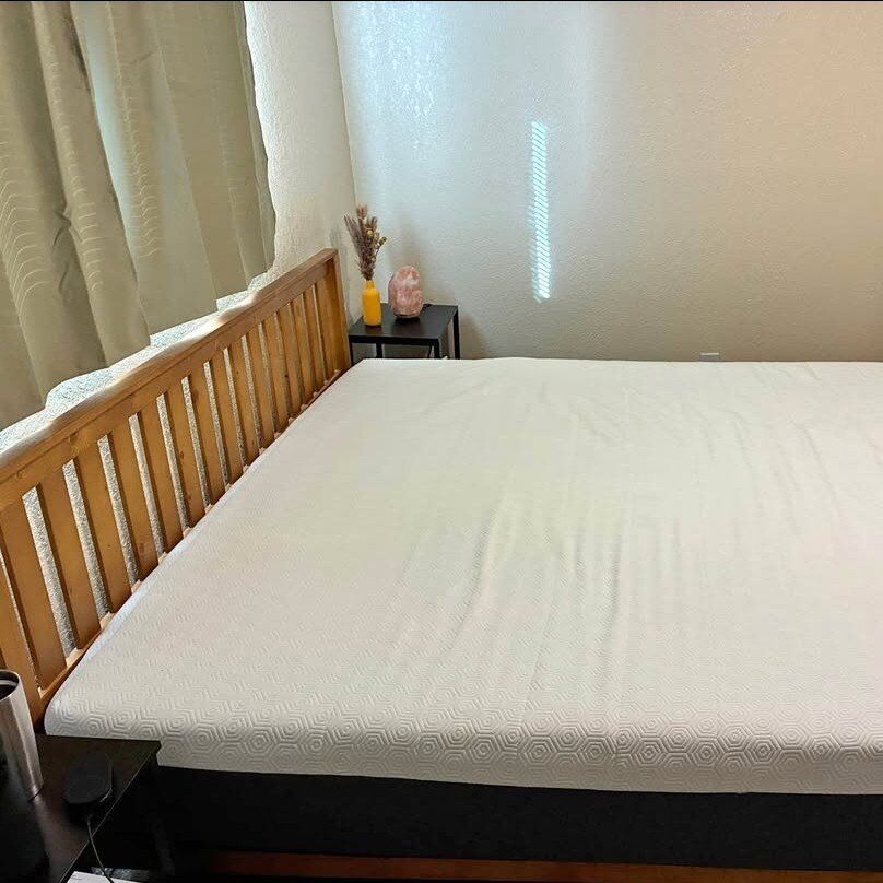 King Size Hybrid Mattress and Bed Frame Set