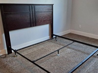 Dark Wood Queen Size Headboard