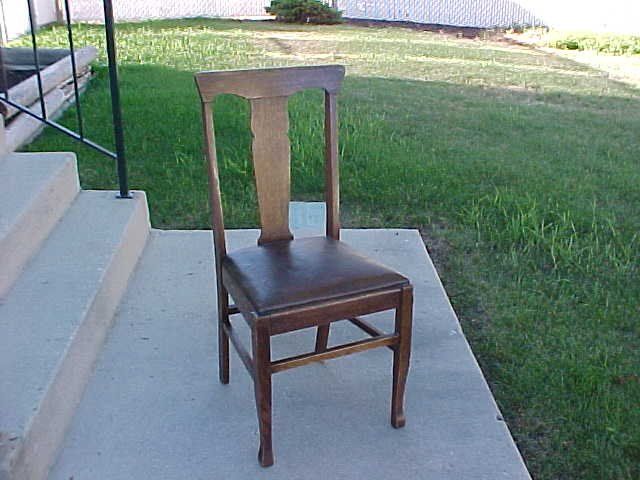 Antique Oak chairs....all original finish...oak wood...$25 each