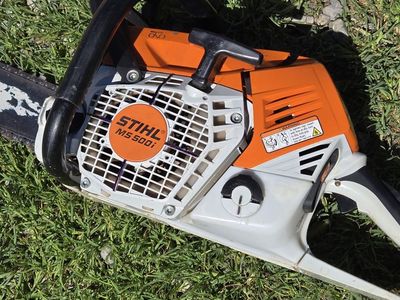 Stihl 500i Chainsaw with EFI.