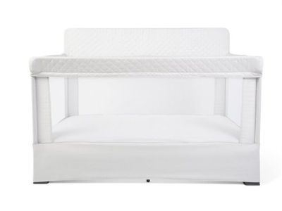 New in Box Baby Delight Lunaire Full Size Mesh Baby Crib & Playard, Driftwood Grey