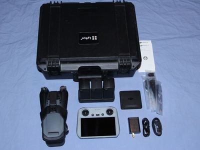 DJI Mavic 3 Quadcopter Drone with Fly More Combo and DJI RC - Unbound Remote Controller