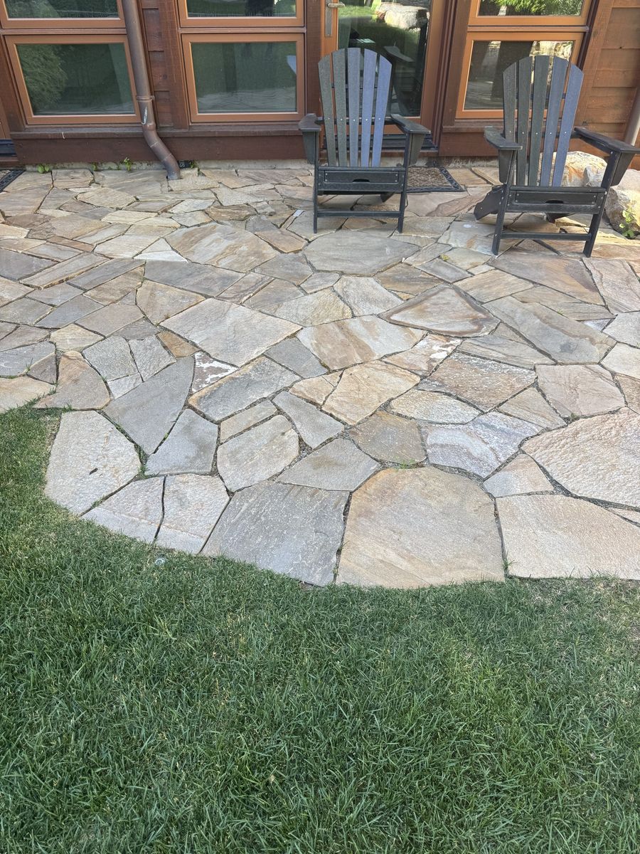 Silver quartzite natural flagstone 