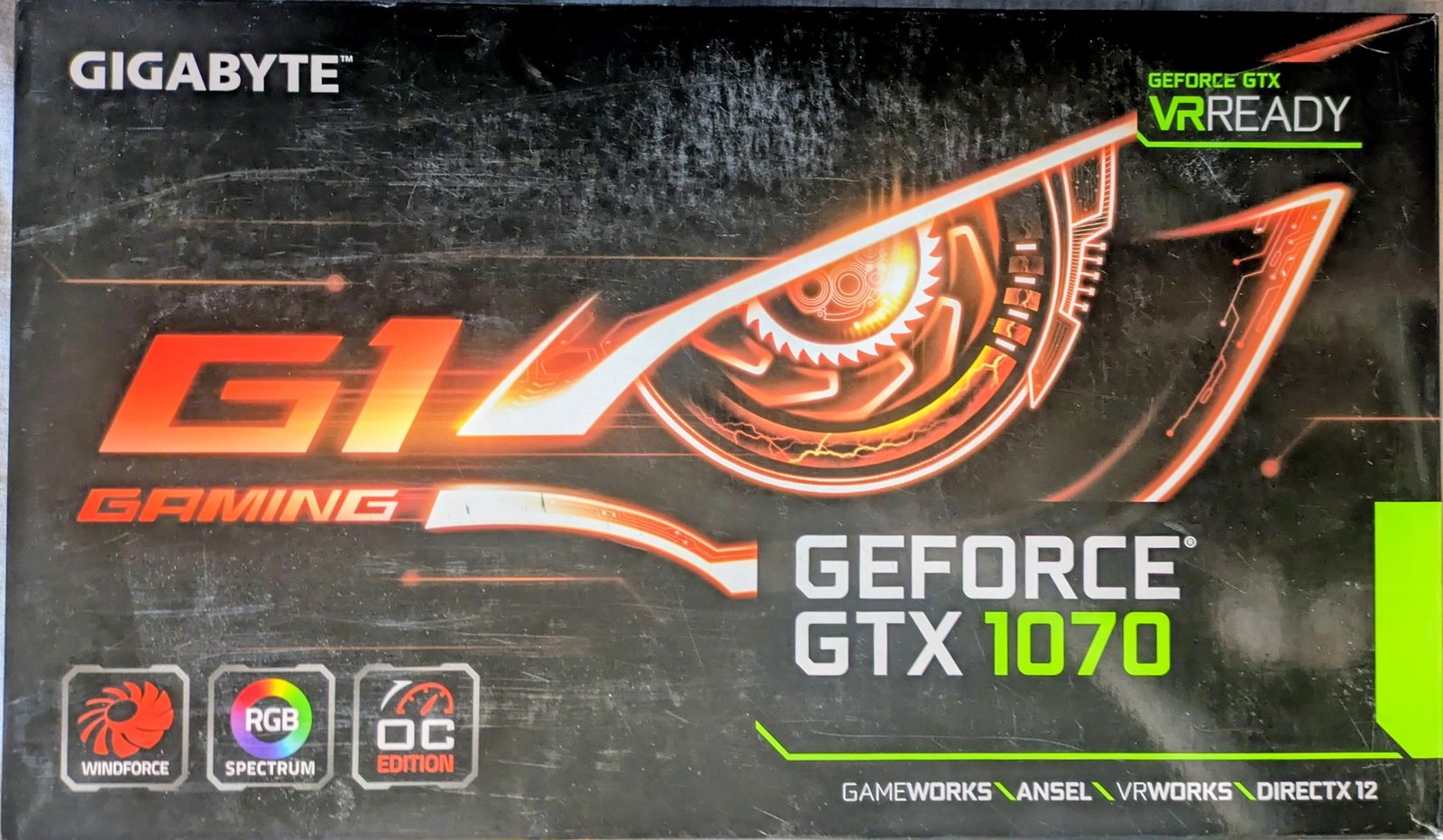 NVIDIA Geforece GTX 1070