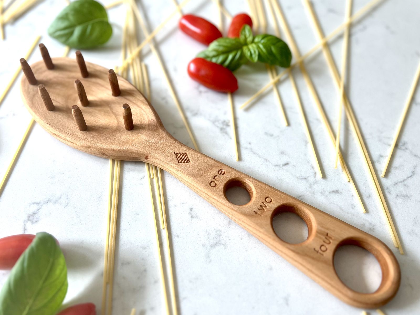 Handmade Wooden Pasta Measuring Spoon (Great Gift Idea!)